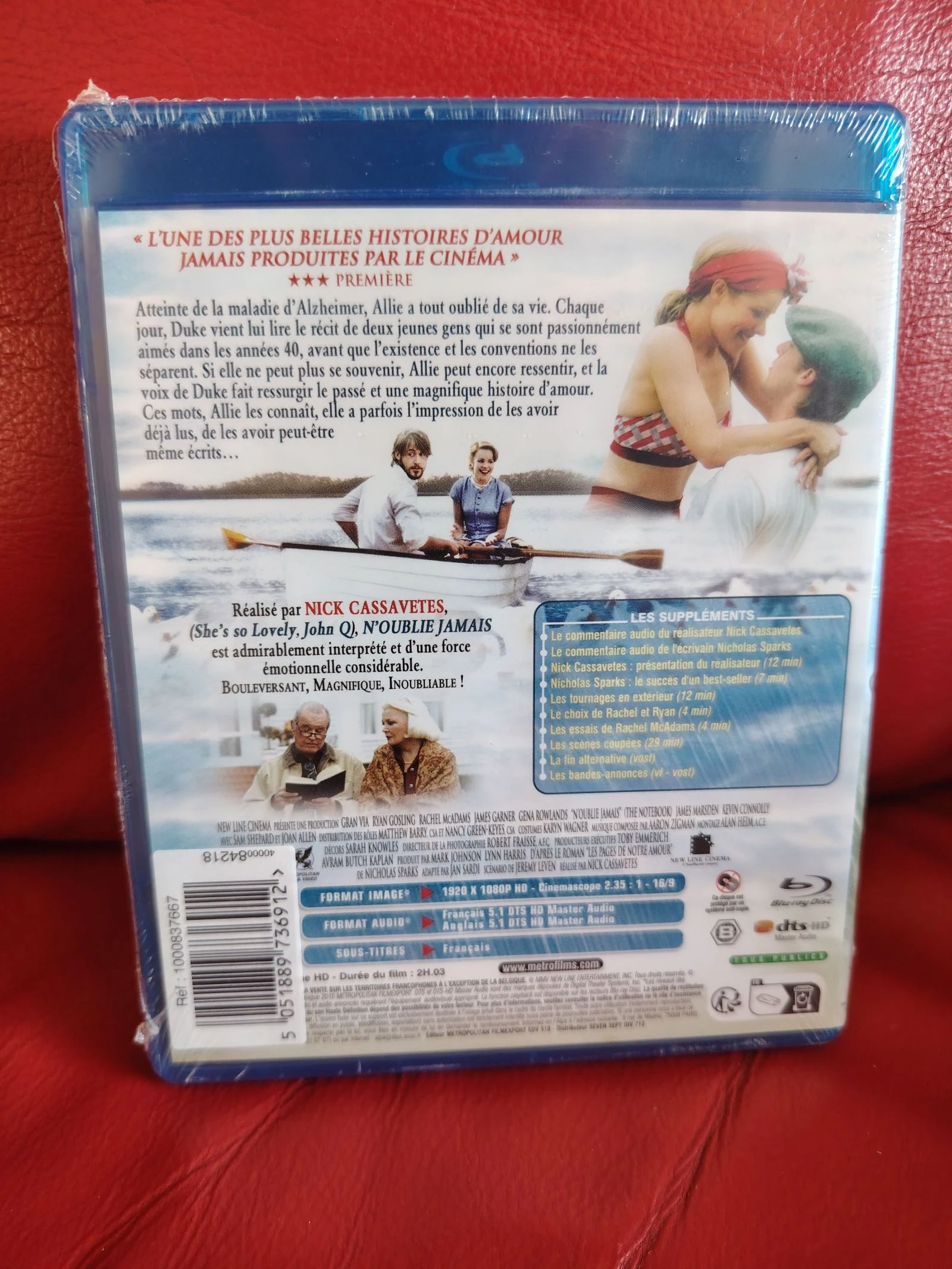 N'oublie jamais The notebook blu ray rare – photo 2